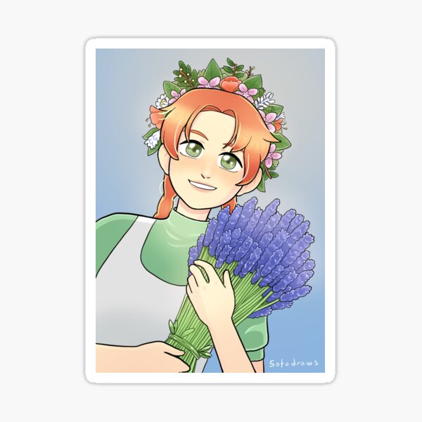 Anne Sticker For Sale By Sofodraws Redbubble