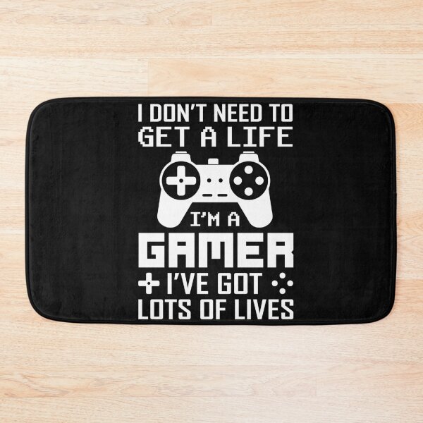 Item preview, I Don't Need To Get A Life I'm A Gamer I've Got Lots Of Lives - Cool Funny Gaming Tee Design  designed and sold by Prince - Bestseller ★★★★★.
