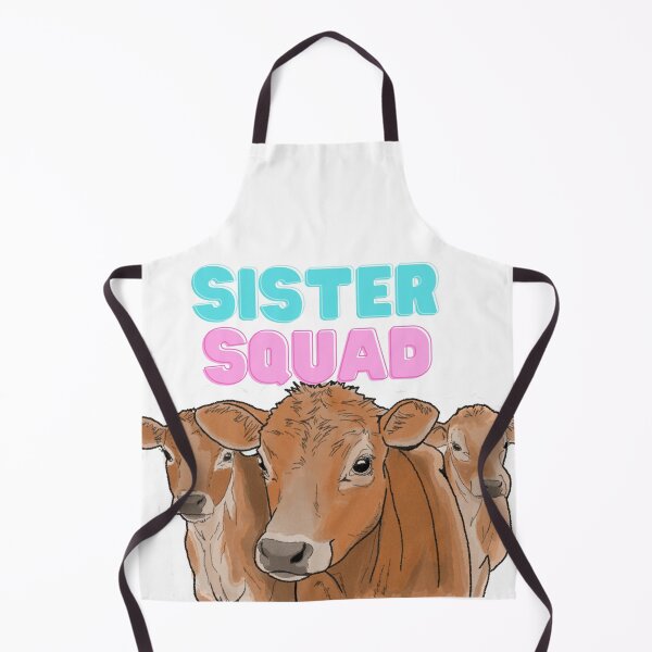 Item preview, Sister Squad - Cute Cows designed and sold by BunnyBizarre.