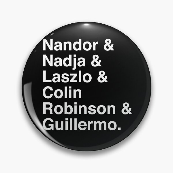 Item preview, Nandor & Nadja & Laszlo & Colin Robinson & Guillermo. (white) designed and sold by TextualDeviancy.