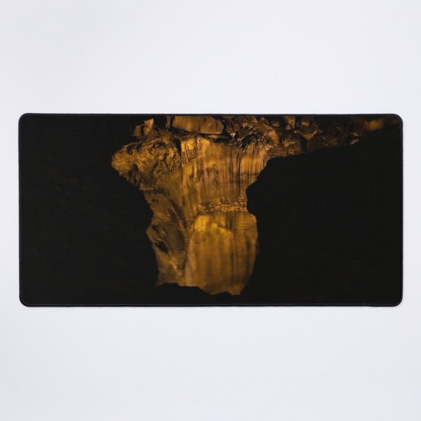 Unknown Formation - A Scene From Mammoth Cave Desk Mat