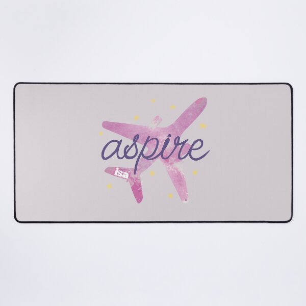 Aspire to fly Desk Mat