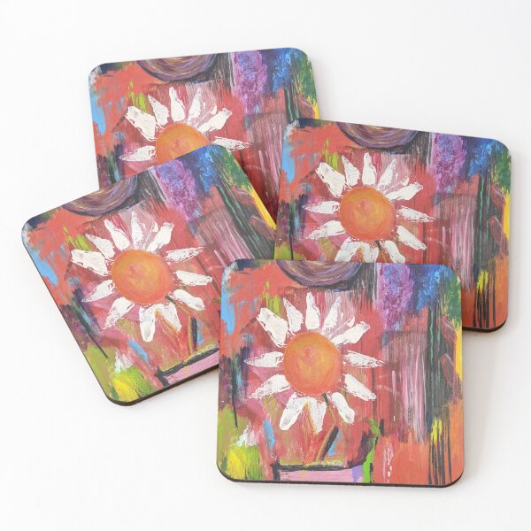 Item preview, PINK DAISY abstract designed and sold by LisaAButlerArt.