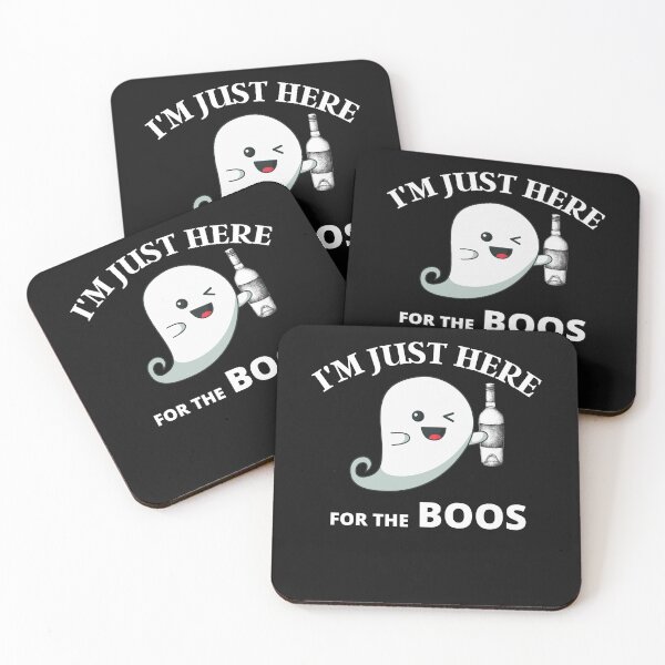 Item preview, I'm Just Here For The Boos designed and sold by GrabYourBuzz.