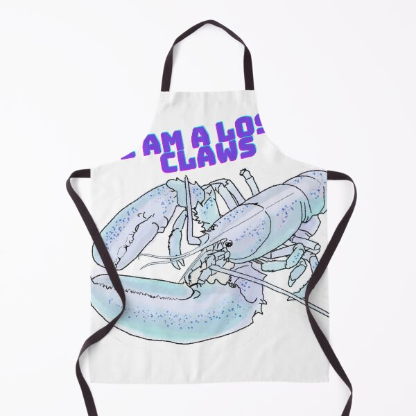 Item preview, I am a lost cause - I am lost claws - funny lobster pun designed and sold by BunnyBizarre.