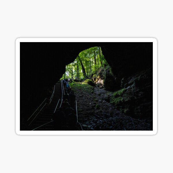 The Mouth of Mammoth Cave Sticker
