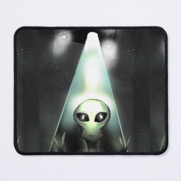Item preview, Triangle UFO alien abduction designed and sold by DemonicGloom.