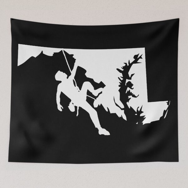 Item preview, Rock Climber Man Maryland State designed and sold by VickyGood.