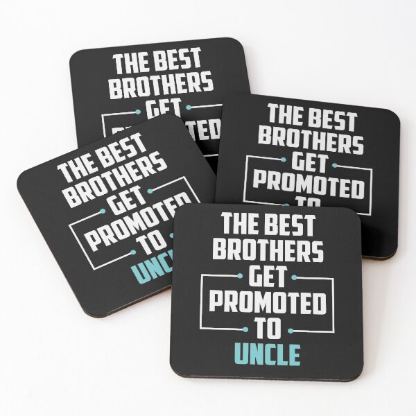 Item preview, The Best Brothers Get Promoted to Uncle / BIrthday Gift Idea / Christmas Gifts for Uncle  designed and sold by Chamssou.