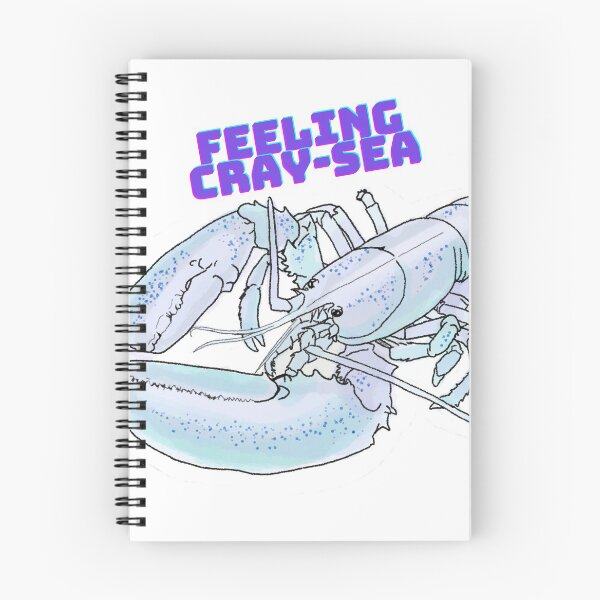 Item preview, Feeling Crazy - Cray Sea - Lobster Pun designed and sold by BunnyBizarre.