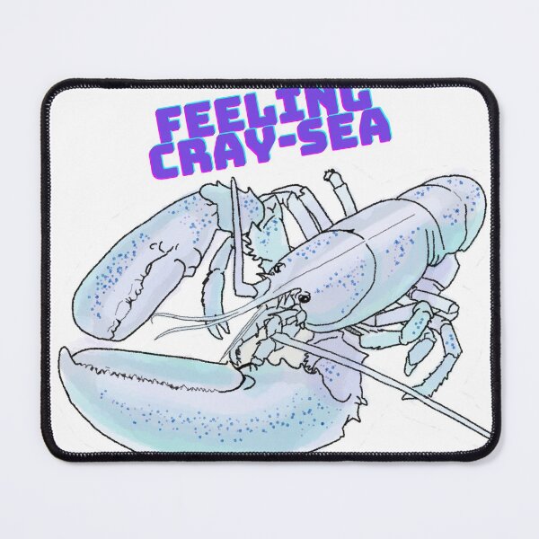 Item preview, Feeling Crazy - Cray Sea - Lobster Pun designed and sold by BunnyBizarre.