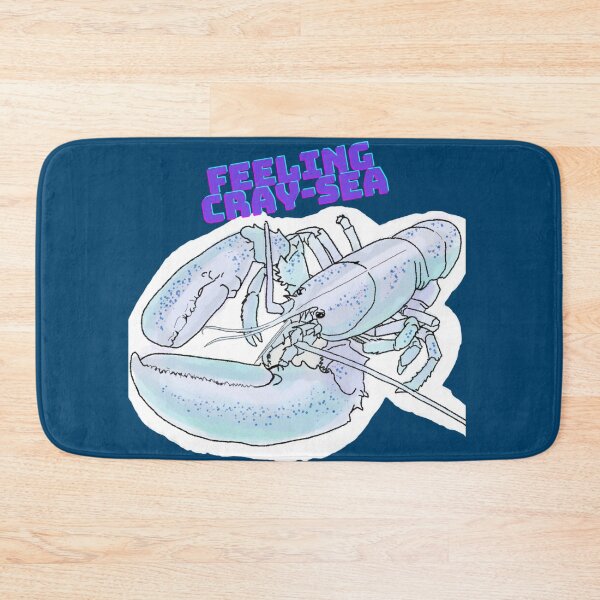Item preview, Feeling Crazy - Cray Sea - Lobster Pun designed and sold by BunnyBizarre.