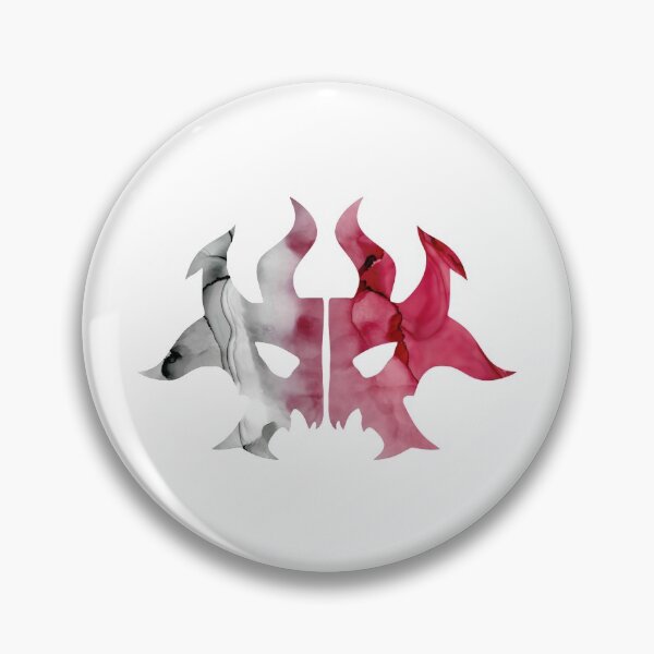 Item preview, MTG Cult of Rakdos Ravnica Guild Insignia Logo White Background designed and sold by GingerCatGifts.