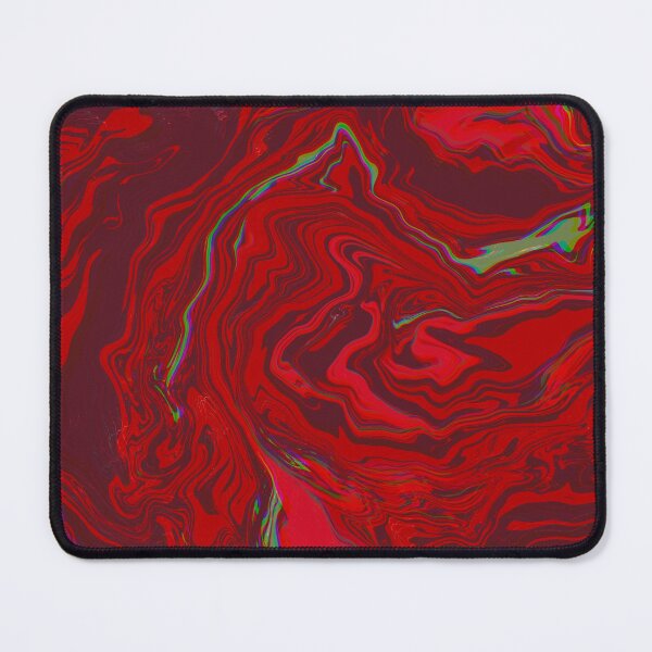 Item preview, Red chromatic green art designed and sold by Catspuss.
