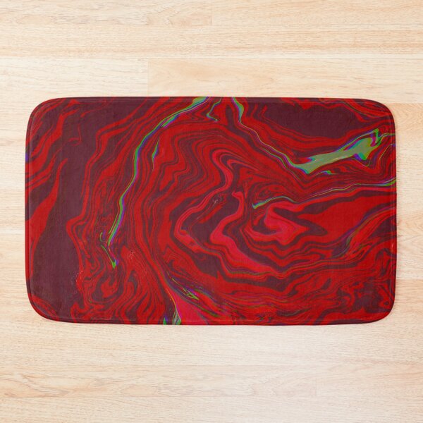 Item preview, Red chromatic green art designed and sold by Catspuss.