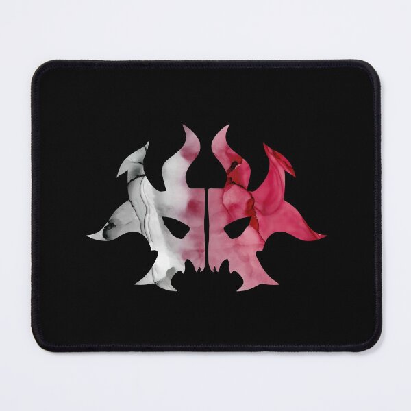Item preview, MTG Cult of Rakdos Ravnica Guild Insignia Logo Black Background designed and sold by GingerCatGifts.