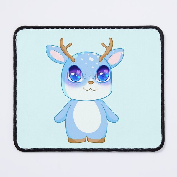Item preview, Kawaii Blue Deer designed and sold by With Love, InspireMari.