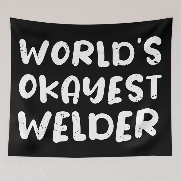 Item preview, World's okayest welder / welder gift / love welding / welder present designed and sold by anodyle.