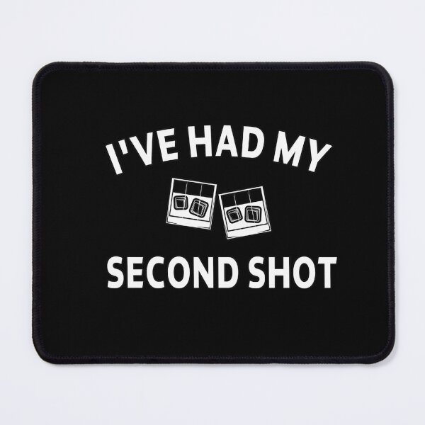 Item preview, funny sarcastic saying offended I'VE HAD MY SECOND SHOT funny Meme Gift for Best Friend boyfriend girlfriend designed and sold by joygift369.