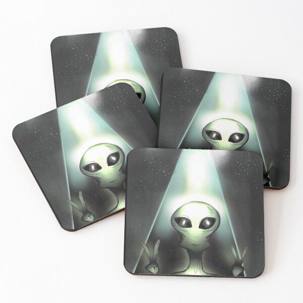 Item preview, Triangle UFO  alien abduction  designed and sold by DemonicGloom.
