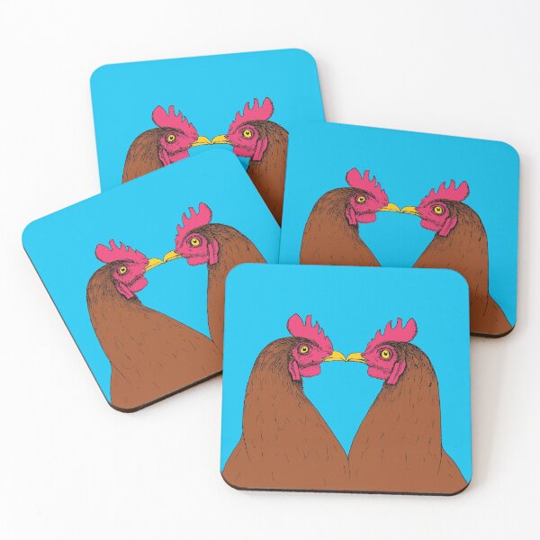 Item preview, Kissin' Chickens designed and sold by _Grott_.