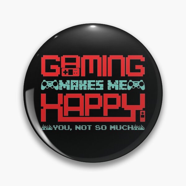 Artikelvorschau, Gaming macht mich glücklich - Cooles lustiges Gaming-T-Shirt-Design entworfen und verkauft von Prince - Bestseller ★★★★★.