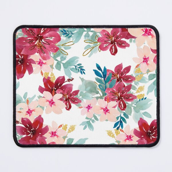 Item preview, Peach, Pink, and White Rose Floral Pattern designed and sold by MugsAndDuds.
