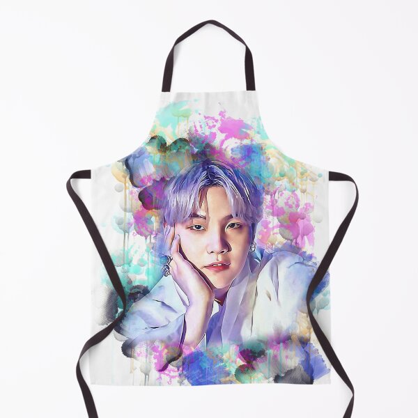 Item preview, BTS Suga Min Yoongi colorful art designed and sold by Lajibolalaa.