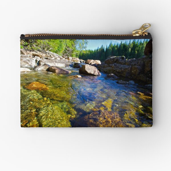 Nessadalen. Nord Trondelag . Norway . may 2010. Zipper Pouch