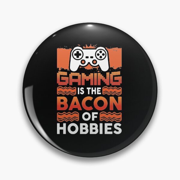Artikelvorschau, Gaming ist der Speck der Hobbys - Cooles lustiges Gaming-T-Shirt-Design entworfen und verkauft von Prince - Bestseller ★★★★★.