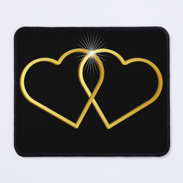 Item preview, Joined Gold Hearts designed and sold by BleuSky.