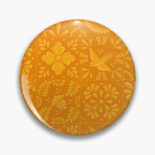 Item preview, Mexican Yellow Talavera Tile Pattern by Akbaly designed and sold by Akbaly.