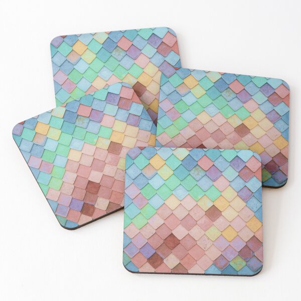 Item preview, Wall of colored scales designed and sold by RafaelLima7.