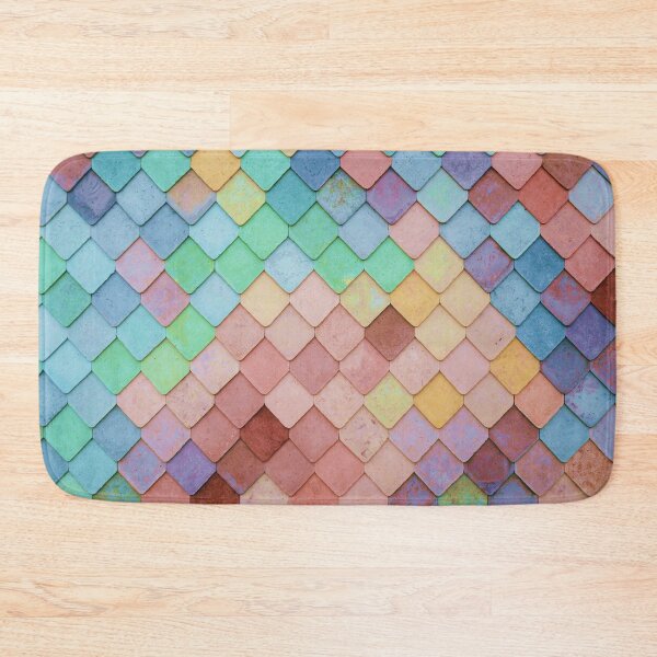 Item preview, Wall of colored scales designed and sold by RafaelLima7.