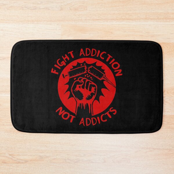 Item preview, Fight Addiction Not Addicts - End the War On Drugs designed and sold by SpaceDogLaika.