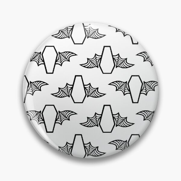 Item preview, Batwing Coffin - Black on White designed and sold by AliceQuinn.