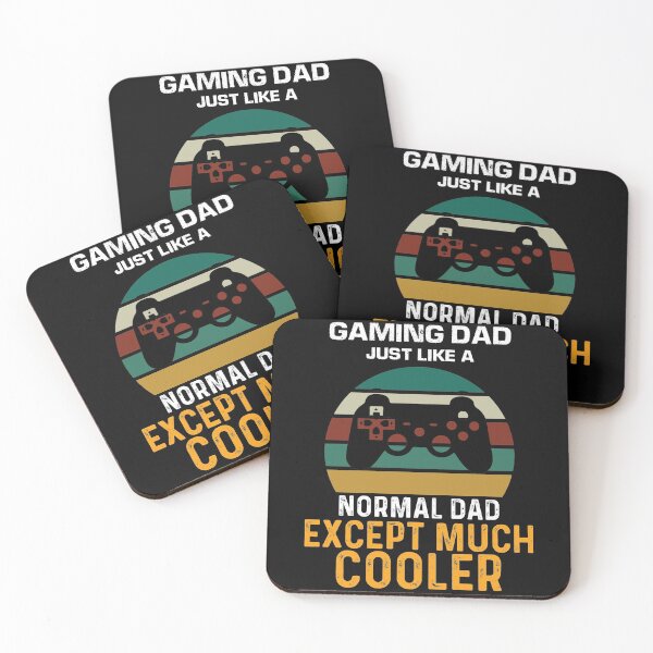Item preview, Gamin Dad Just Like A Normal Dad Except Much Cooler - Cool Funny Retro Vintage Sunset Gaming Tee Design  designed and sold by Prince - Bestseller ★★★★★.