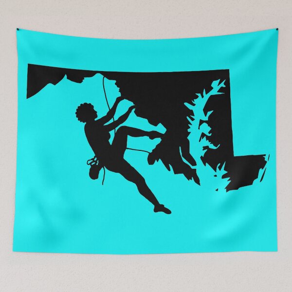 Item preview, Rock Climber Woman Afro Hair Maryland State Black Silhouette  designed and sold by VickyGood.