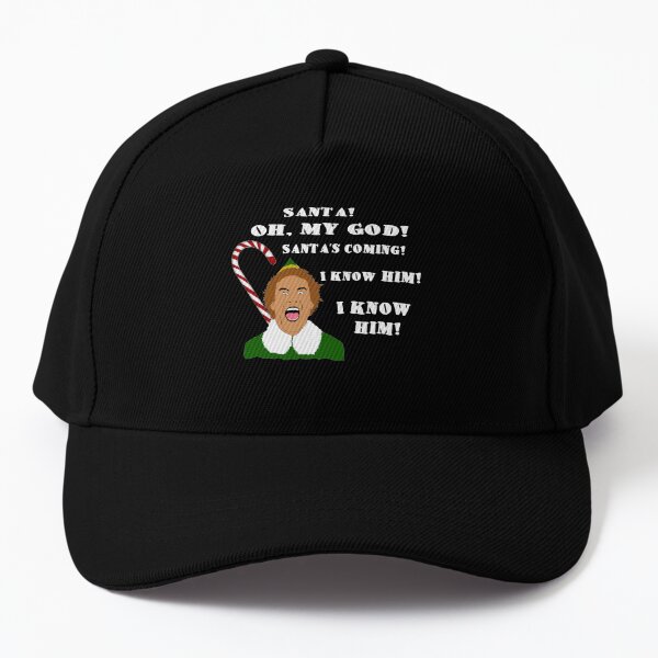 Buddy the Elf Quotes Cap for Sale by MephobiaDesigns