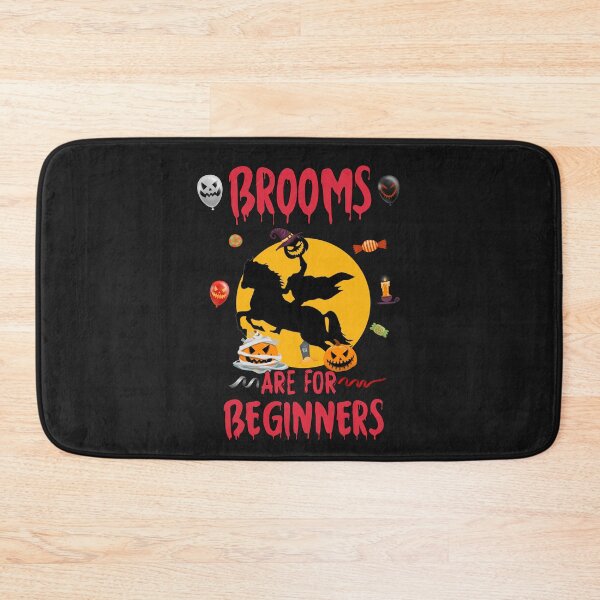 Item preview, Funny Brooms Are For Beginners Witch Riding Horse Halloween designed and sold by adelsalmi.