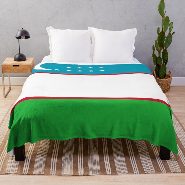 Item preview, Uzbekistan Flag designed and sold by flagshop.