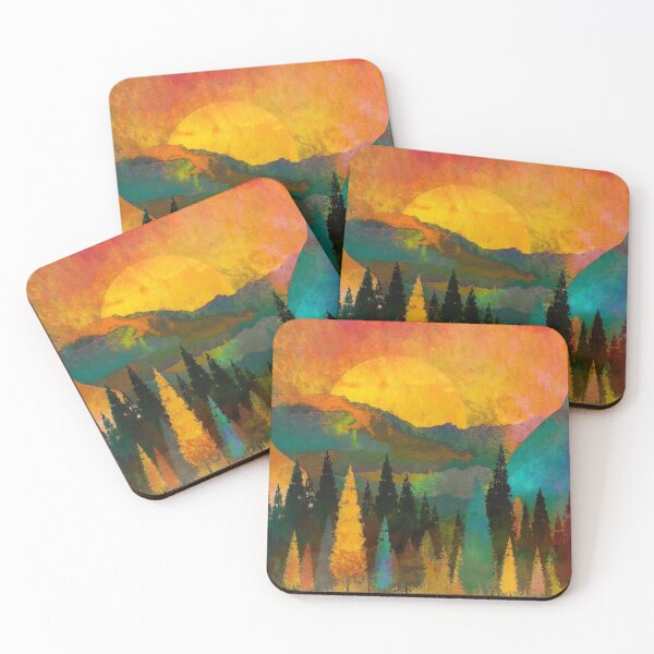 Item preview, Sunset in the pine mountains designed and sold by RafaelLima7.