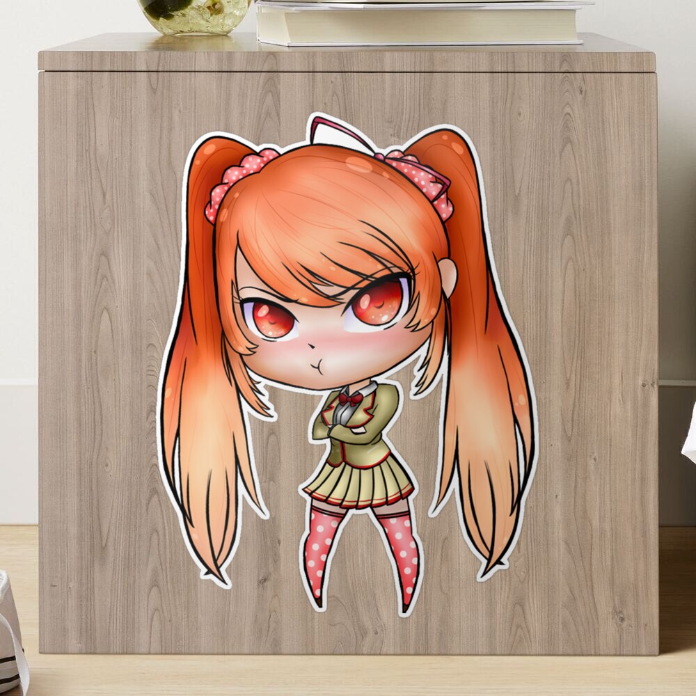 Yandere Simulator - Chibi Osana Najimi (Uniform 4) Sticker for