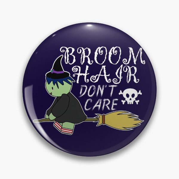 Item preview, Broom Hair; Don't Care | Halloween Witches (Dark) designed and sold by the-krisney-way.