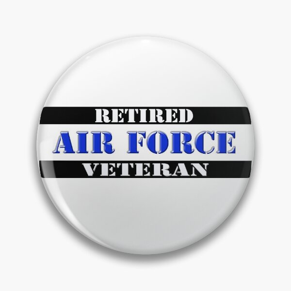 Item preview, Retired Air Force Veteran designed and sold by Buckwhite.