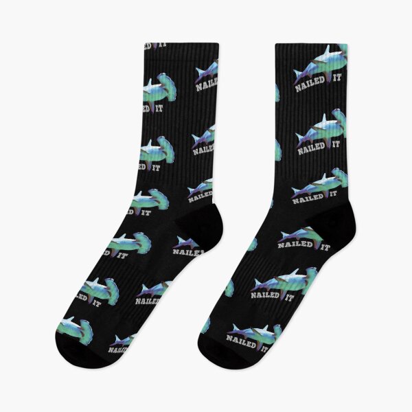 Item preview, Nailed It Hammerhead Shark designed and sold by abowlofsoda.
