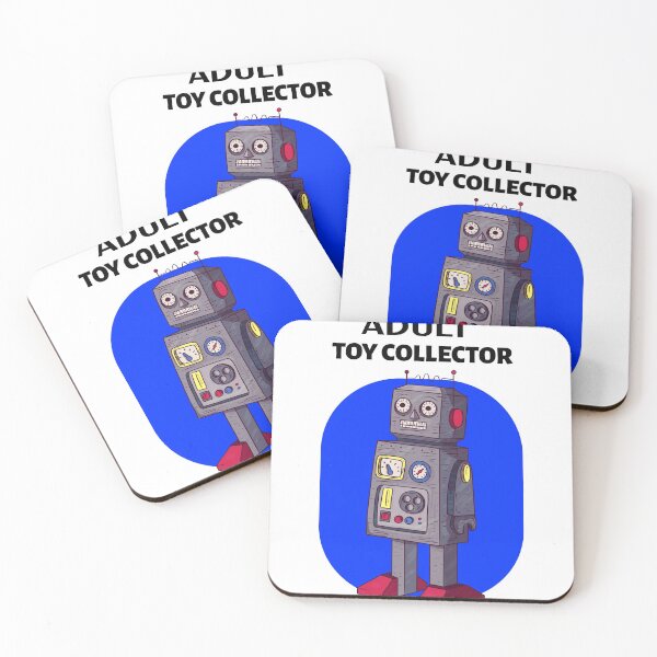 Item preview, Adult Toy Collector Robot Graphic designed and sold by BestCoolStuff.