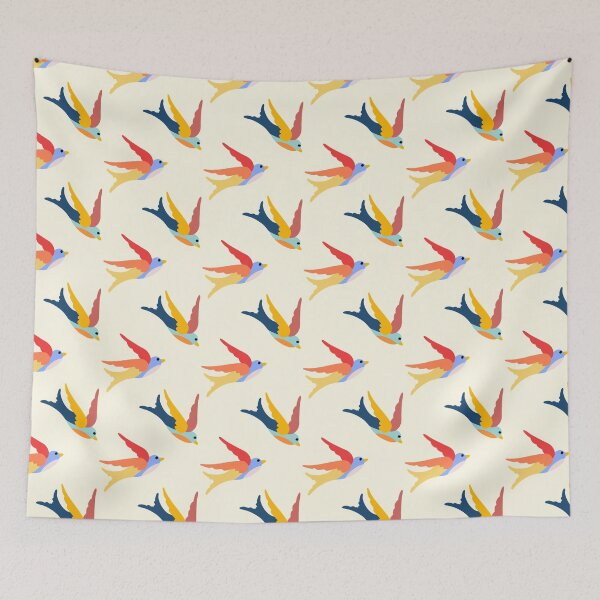 Item preview, Colorful Birds Seamless Pattern  designed and sold by FriendsList.