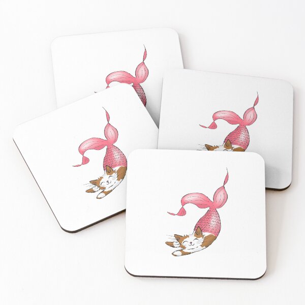 Item preview, Pink Purrmaid designed and sold by SunCatDesigns.