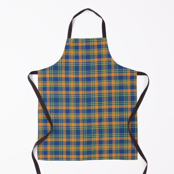 Item preview, Navy Orange and Grass Tartan Plaid Pattern designed and sold by 89BLACK.